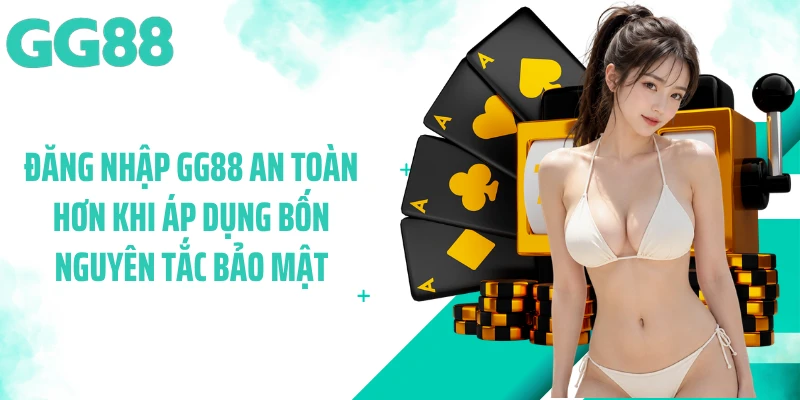 Đăng nhập GG88 an toàn hơn khi áp dụng bốn nguyên tắc bảo mật