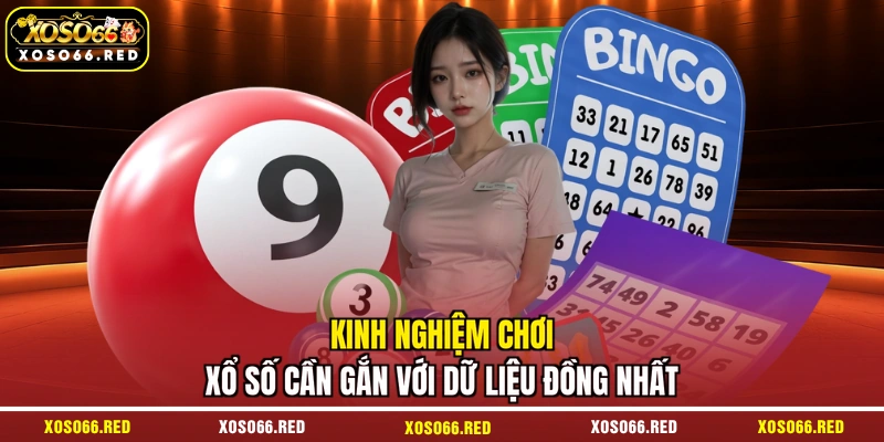 Kinh nghiệm chơi xổ số cần gắn với dữ liệu đồng nhất